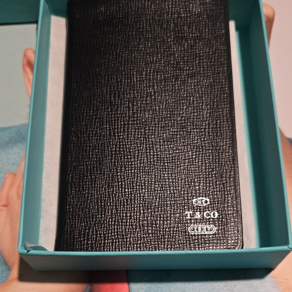 Tiffany & Co. Black Planner Office Essential